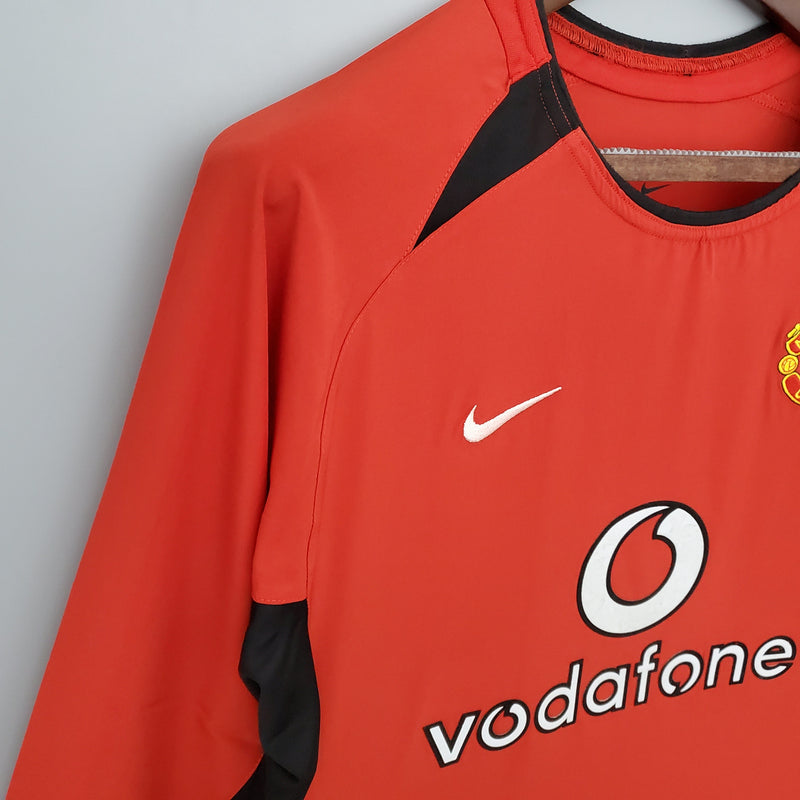 MANCHESTER UNITED I 02/03 HOMBRE (RETRO) MANGA LARGA